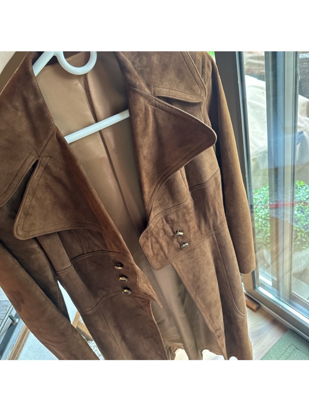 Vintage Suede Trenchcoat - Picture 5 of 8